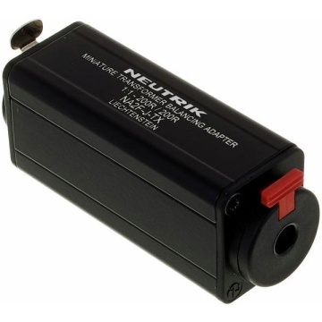 Neutrik NA2F-J-TX - Adaptor transformator balansat Jack 6.3 mm mama - XLR mama - Img 2