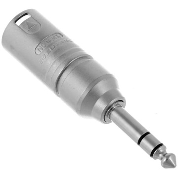 Neutrik NA3MP - Adaptor Jack 6.3 mm tata - XLR tata - Img 3
