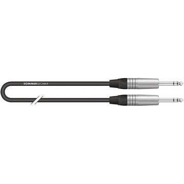 Sommer Cable MC Club MkII patch/insert Black 1m - Cablu audio stereo