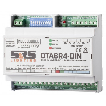 SRS Light DTA6R4-DIN - Convertor DMX
