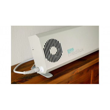 SRSmedilux PMX2A48 48W Alb - Aparat de dezinfectat aerul prin iradiere indirecta, cu lampa UV-C Germicida 48W, Fara Ozon, Pt. Folosire in prezenta persoanelor - Img 2