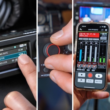 Tascam FR-AV4 - Recorder digital portabil pentru camera video - Img 11