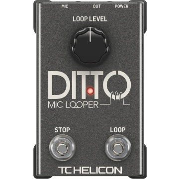 TC Electronic Ditto Mic Looper - Looper voce si instrumente acustice