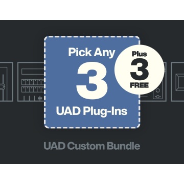 Universal Audio UAD Custom 3 Plus - Bundle 6 plugin-uri UAD la alegere
