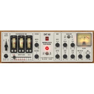 Universal Audio UAD EMT 140 Classic Plate Reverberator - Plugin reverb vintage EMT cu 3 tipuri de plate