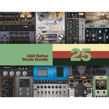 Universal Audio UAD Native Studio Bundle - Bundle 25 plugin-uri UAD cu channel strip-uri preampuri compresoare si altele - Img 2