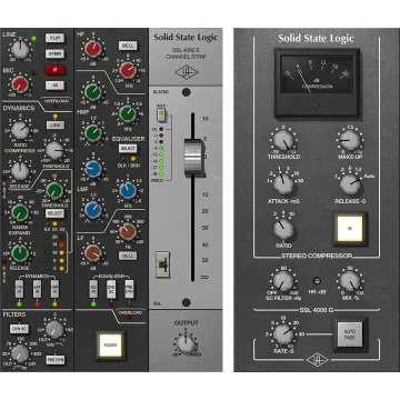 Universal Audio UAD SSL 4000 Series Console Bundle - Bundle plugin-uri channel strip si compresor stereo de bus