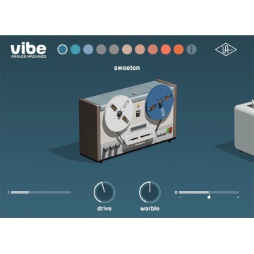 Universal Audio UAD Vibe Analog Machines - Plugin cu 10 unitati vintage pentru efecte lo-fi si saturatie de lampi