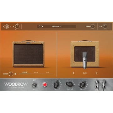 Universal Audio UAD Woodrow '55 Instrument Amp - Plugin amp sim cu 3 variante de circuit si 6 setup-uri de cabinet si microfon - Img 3