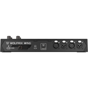 Wolfmix Wing - Controller DMX si MIDI cu 8 fadere motorizate matrice 8 x 5 si control pana la 8 universuri DMX cu Wolfmix W1 - Img 4
