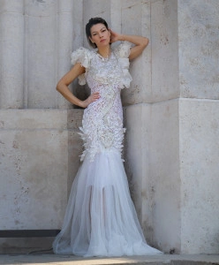 Libra wedding dress