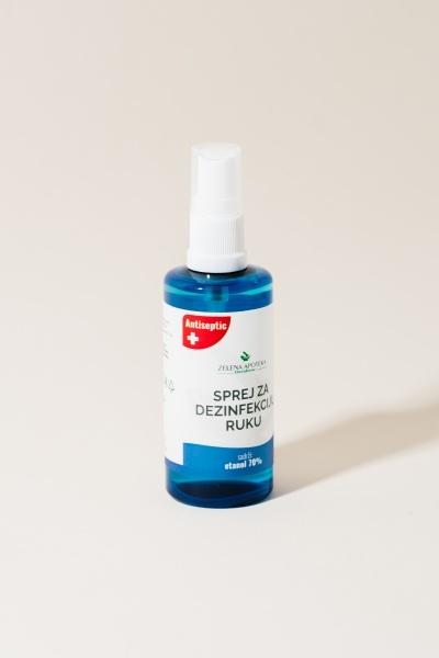 RASTVOR ZA DEZINFEKCIJU RUKU SPREJ 100ml - Img 2
