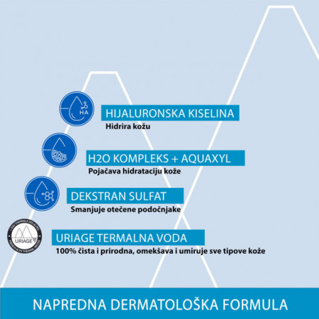 URIAGE EAU THERMALE krema za zonu oko oka 15ml - Img 5