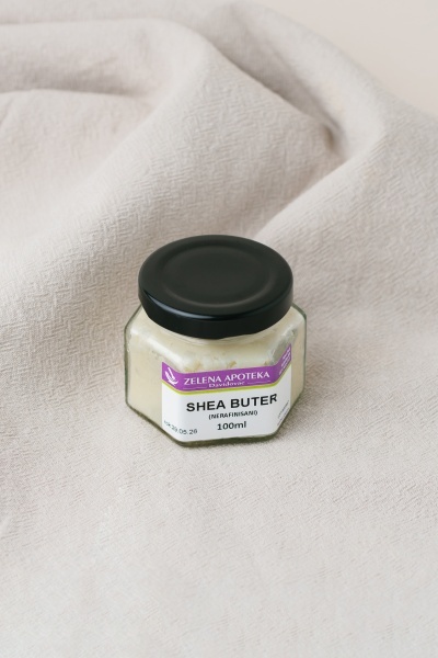 SHEA BUTTER NERAFINISANI TEGLICA 100ML - Img 2