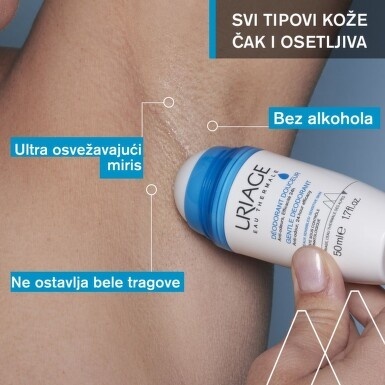 URIAGE ROLL-ON dezodorans bez aluminijuma 50ml - Img 3