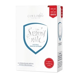 SREBRNA VODA 500ml+500ml GRATIS