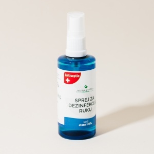 RASTVOR ZA DEZINFEKCIJU RUKU SPREJ 100ml - Img 2