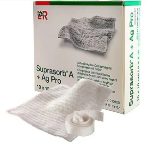 SUPRASORB A+Ag 10x10 cm 1 komad