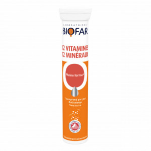 BIOFAR 12 vitamina +12 minerala 20 šumećih tableta
