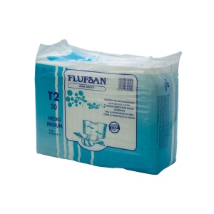 FLUFSAN DNEVNE pelene MEDIUM (40-70kg) 20 kom