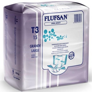FLUFSAN NOCNE pelene LARGE (>70 kg) "super" 15 kom