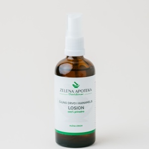 Zelena apoteka Davidovac ČAJNO DRVO i HAMAMELIS LOSION 100ml