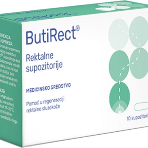 BUTIRECT supozitorije 10x