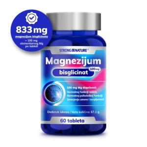 MAGNEZIJUM BISGLICINAT 100mg 60 tableta