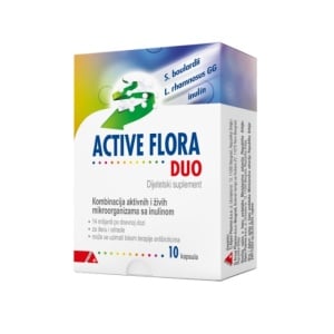 ACTIVE FLORA DUO 10 kapsula