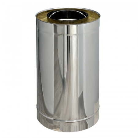 Element liniar inox izolat, diam int 180 , ext 280 mm, H=0.5M
