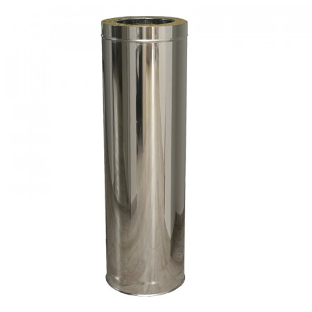 Element liniar inox izolat, diam int 180 , ext 280 mm, H=1M