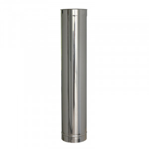 Element liniar inox neizolat, diam 160 mm, H=1M