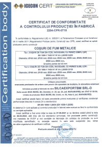 Sistem cos fum inox izolat, diam int 250 mm , ext 350 mm, H=7M - Img 6