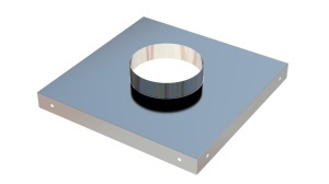 Racord de la rectangular sau patrat la tubulatura circulara