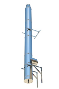Sistem cos fum inox izolat, diam int 180 mm , ext 280 mm, H=6M - Pro 0.8 mm
