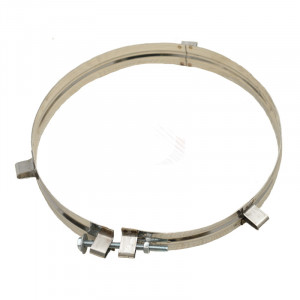 Colier inox, imbinare elementi, cu prindere in 3 puncte, diam 300 mm