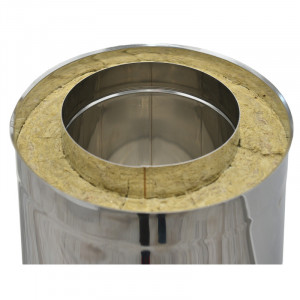 Tubulatura izolata pentru cos fum inox