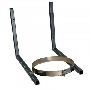 Suport baza otel cu colier inox, diam 280 mm