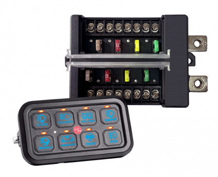 LEDSON - RELAY SWITCH PANEL - 8 OUTPUTS - BLUETOOTH / APP CONTROL / RGB - Img 3