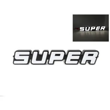 Super LED Plexiglas Schriftzug Scania Super 1998-2016 (Rot) : :  Auto & Motorrad