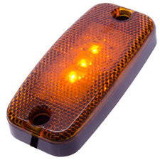 FEU DE POSITION LATÉRAL 3 LED - ORANGE 9 ~ 36V - Img 3