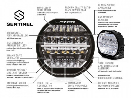 LAZER LED SENTINEL 9 BLACK - Img 2