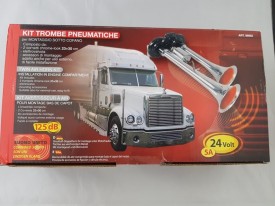 GAMME AVERTISSEUR PNEUMATIQUE 125 dB KIT DEUX TROMPETTES - Img 3
