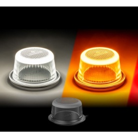 LEDSON - HALO XENON/ORANGE DUAL COLOR SMOKE
