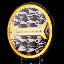 LUZ DIREÇAO LED + LED DRL XENON/ORANGE 220MM