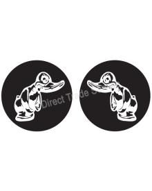 STICKER ANGRY DUCK