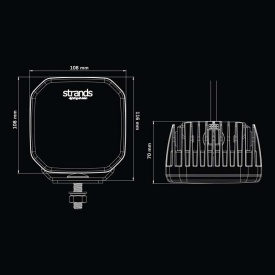 FOR9T NO-GLARE WORK LIGHT 78W - STRANDS - Img 4