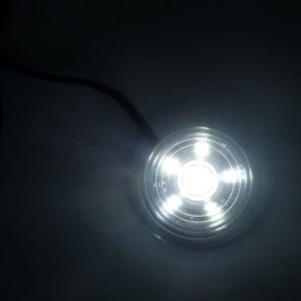 - XÉNON BLANC - LUMIÈRE À LUMIÈRE À DEL - GYLLE DE VERRE CLAIR - Img 2