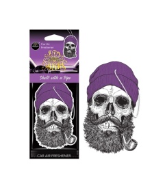 AMBIENTADOR SKULL WITH A PIPPE