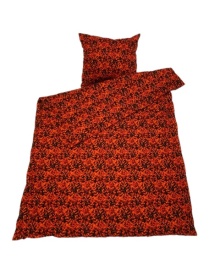COBERTURA CAMA 1 PESSOA 140*200 DANISH PLUCHE RED - Img 2